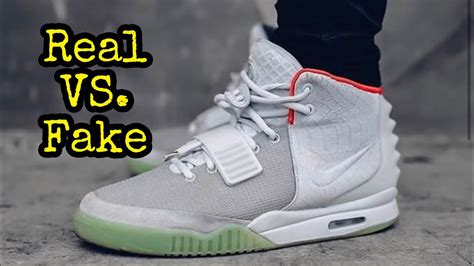 nike air yeezy 2 platinum fake vs real|BEST Real vs. Fake // Nike Yeezy 2 “Pure Platinum” .